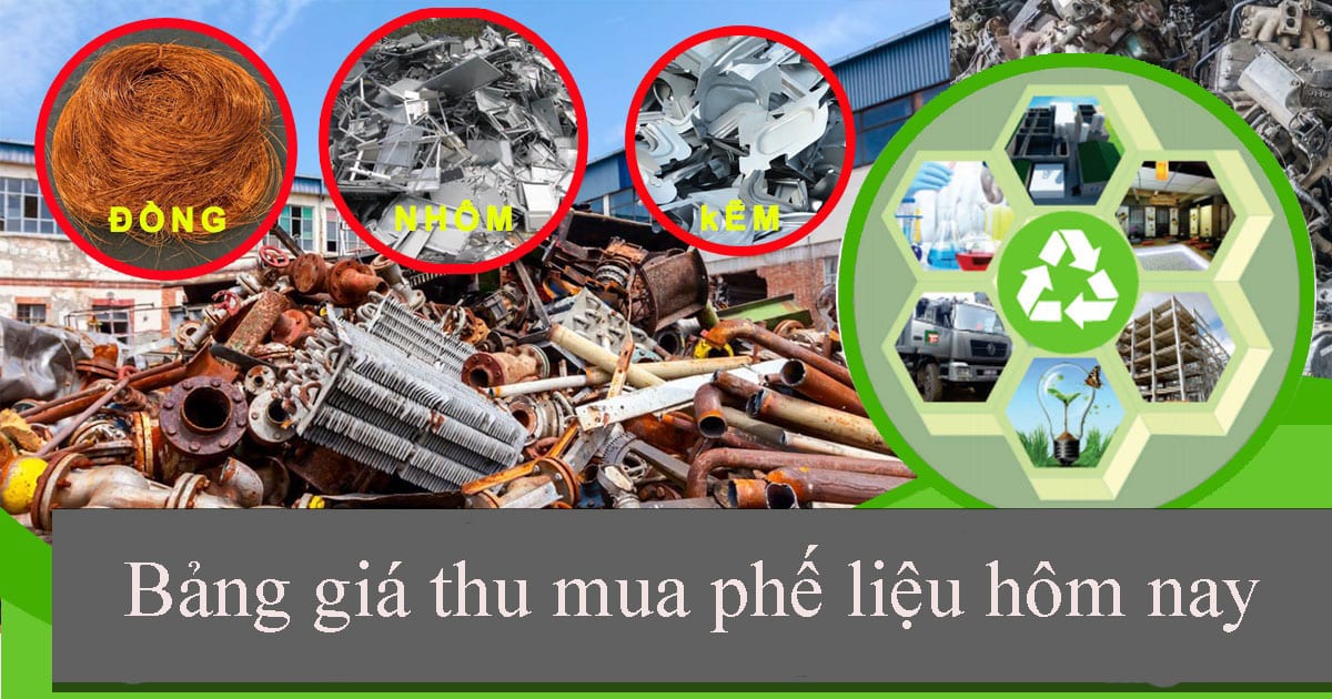 Bảng giá thu mua phế liệu